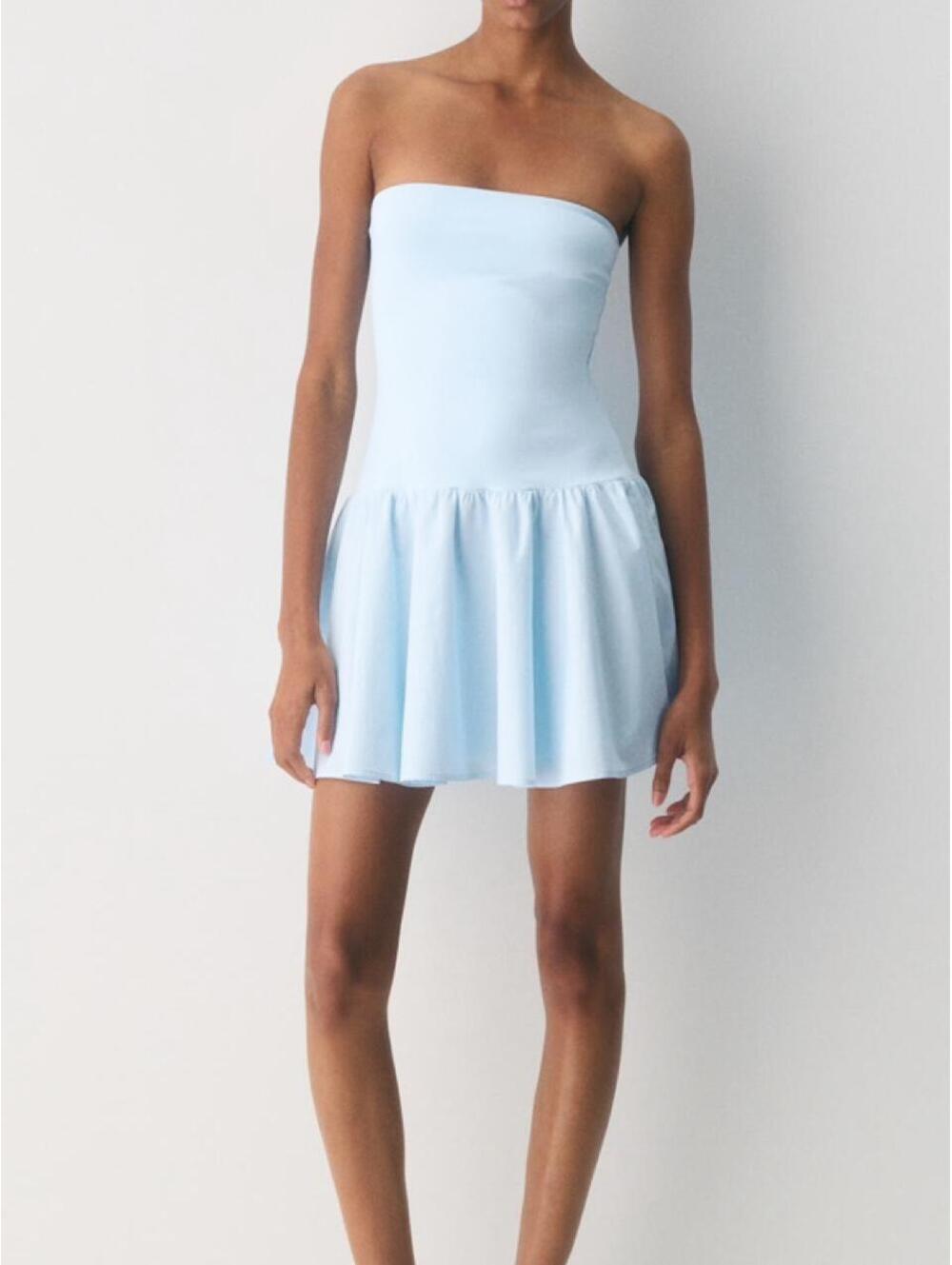 Aritzia Private Poplin Dress | Villa blue ✨❄️ | size S